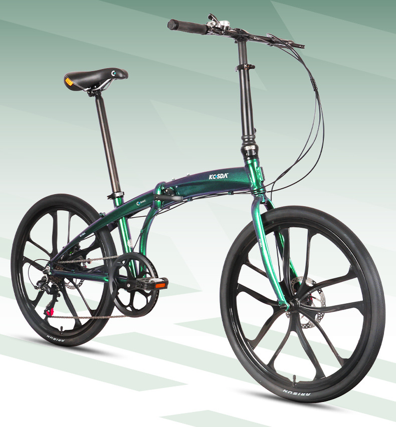 Commuter Biking - 24인치 알루미늄 합금 휴대용 초경량 접이식