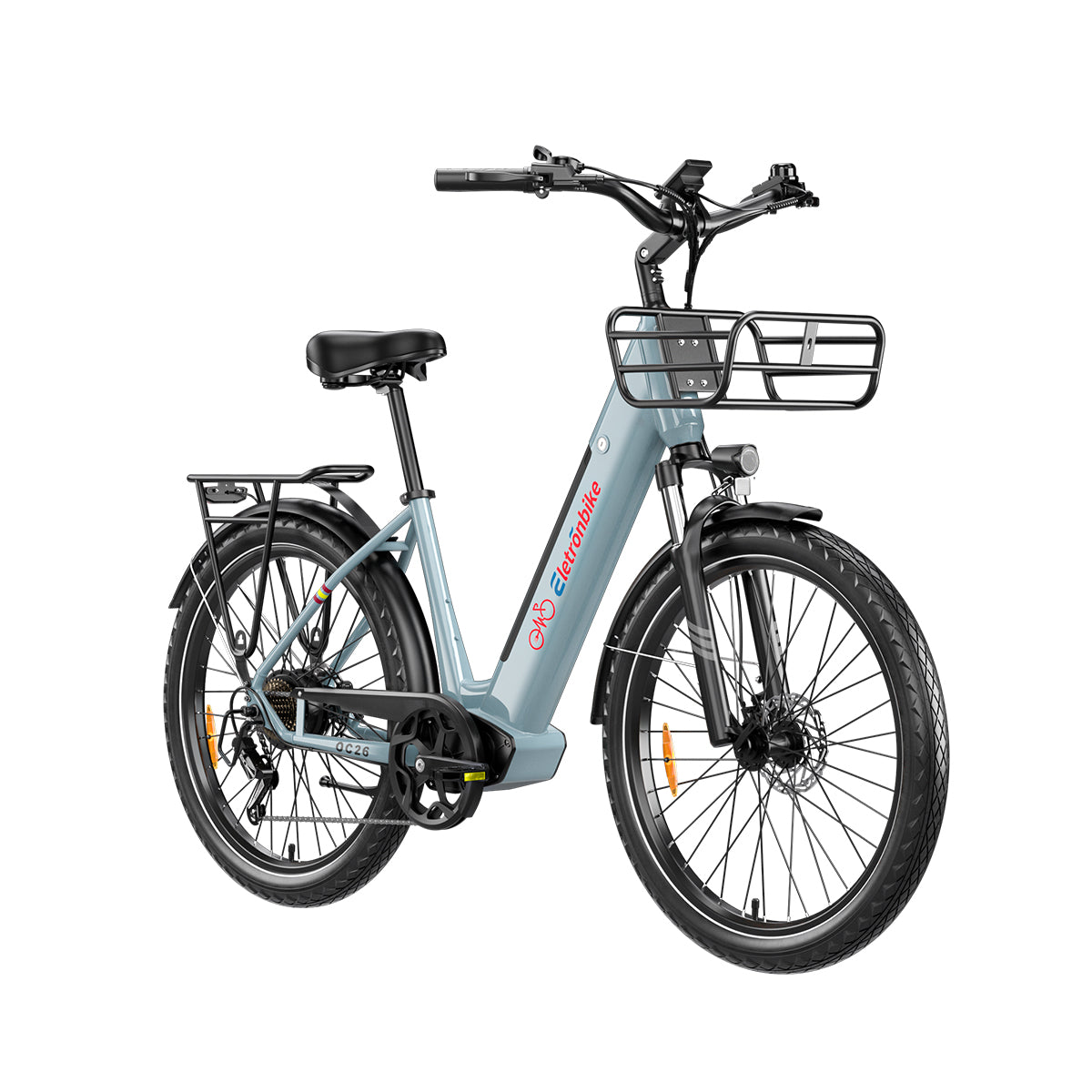 Commuter Biking - 엘레트로닉바이크 OC26 리어 허브 모터 알루미늄
