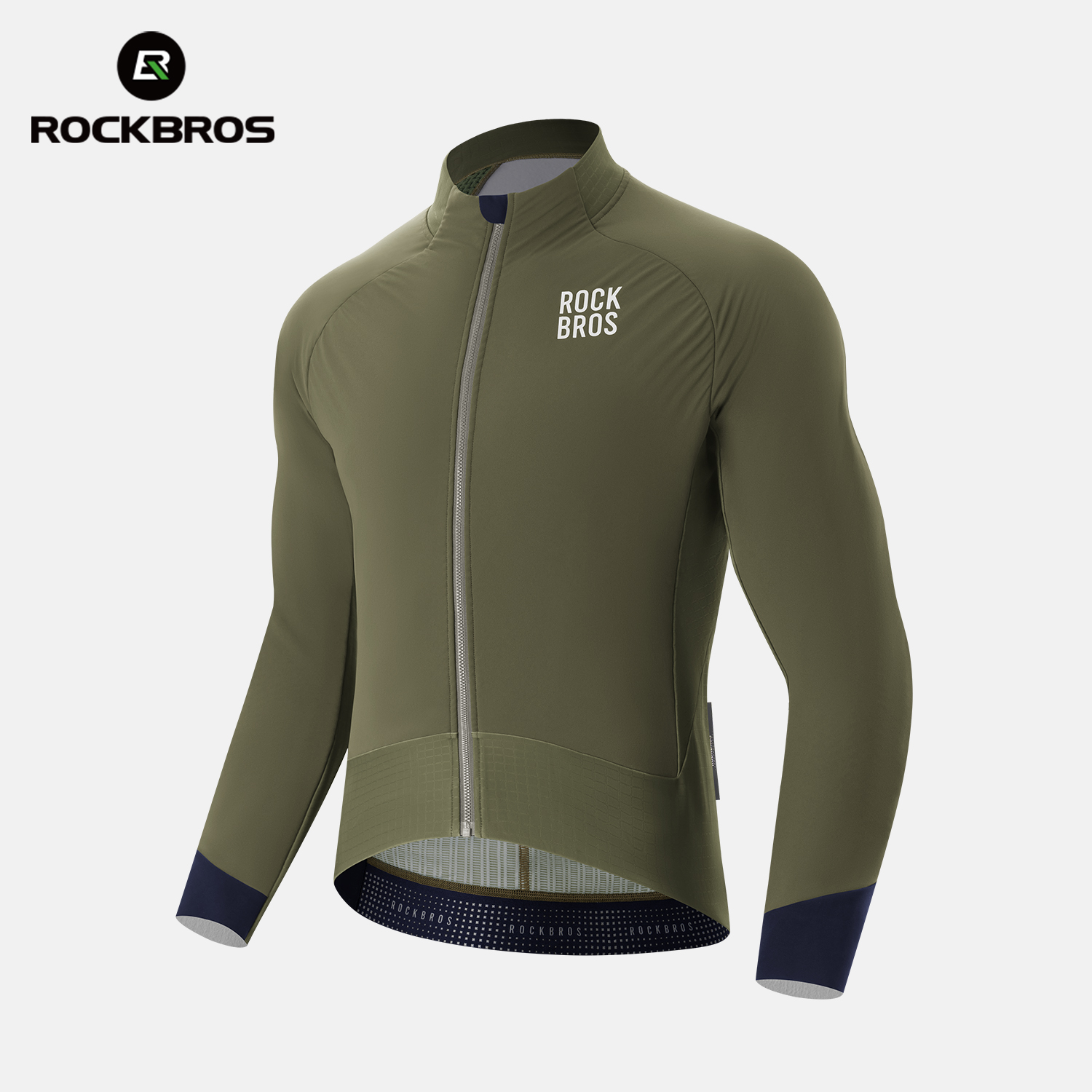Cycling Commuter Jacket - ROCKBROS 겨울용 플리스 사이클링 자켓 남성용