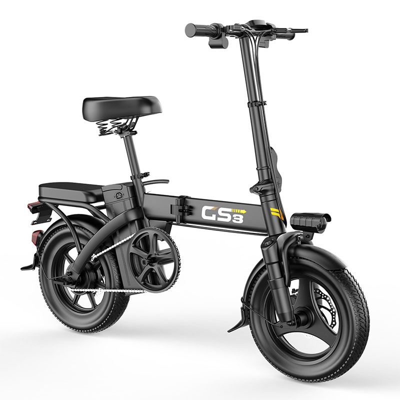 Commuter Biking - 14인치 전기 자전거, 접이식 성인용 통근