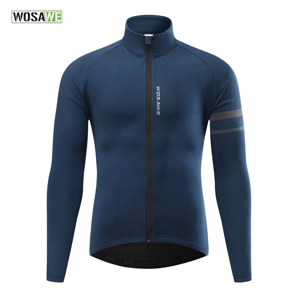 Cycling Commuter Jacket - WOSAWE Men'sThermal 겨울 사이클링 자켓 양털
