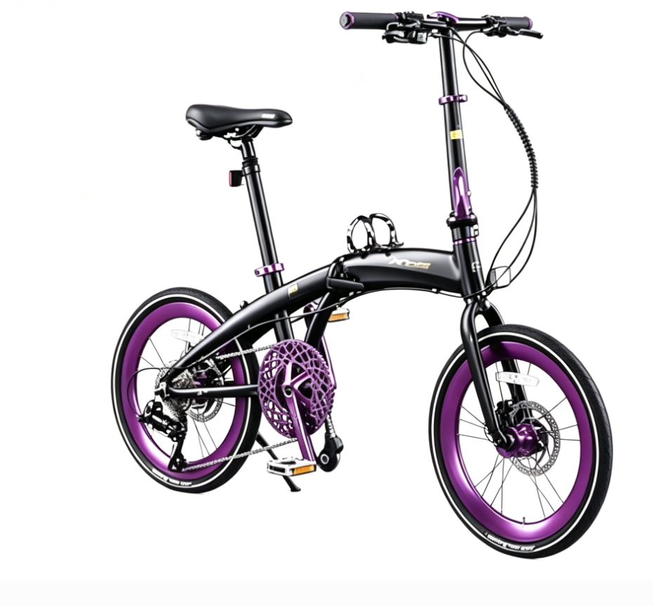 선명한 색상의 3단 접이식 알루미늄 합금 자전거 시마노 - Commuter Biking 리뷰 및 가격