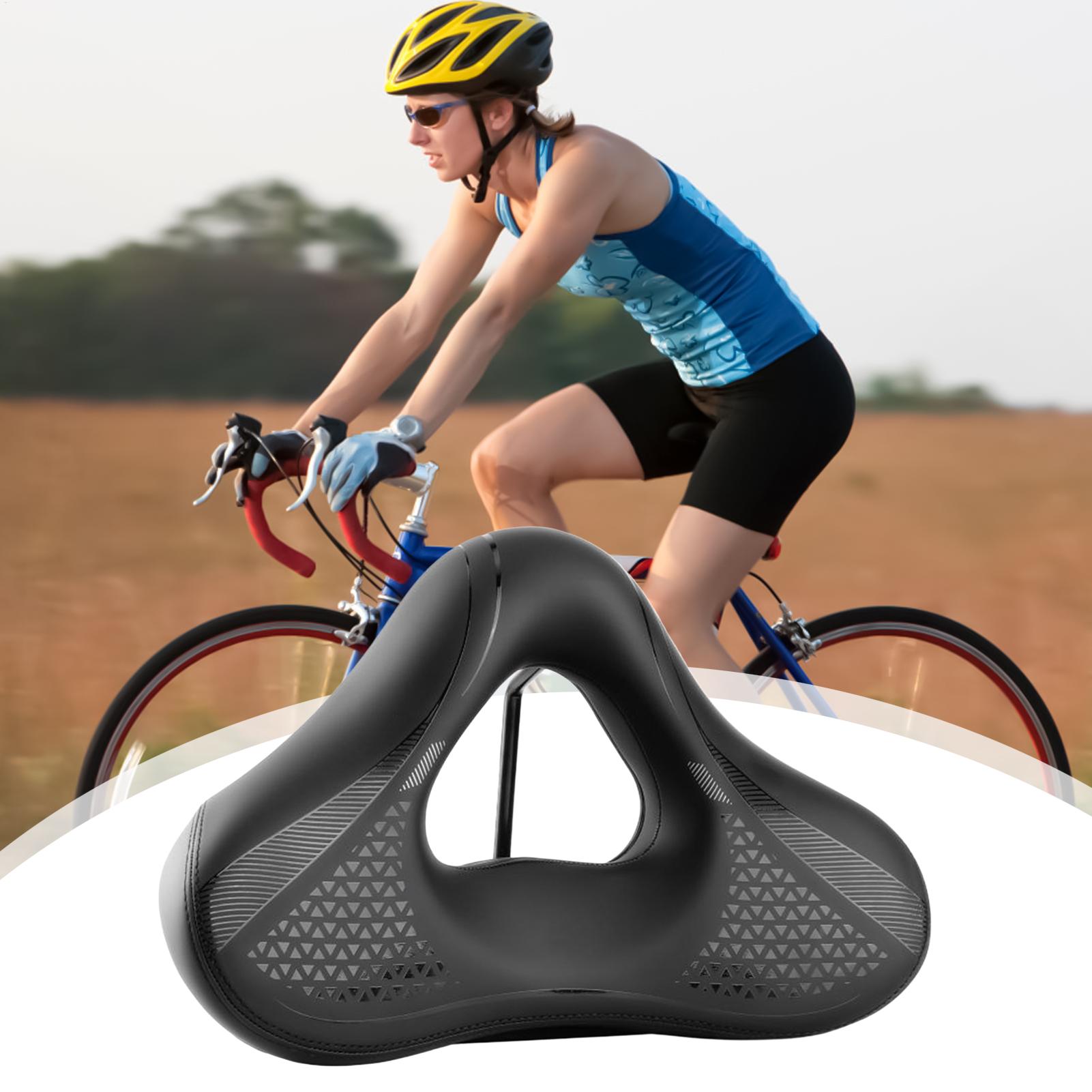 자전거 시트 쿠션 미끄럼 방지 편안한 와이드 중공형 사 - Cycling Commute Distance 리뷰 및 가격