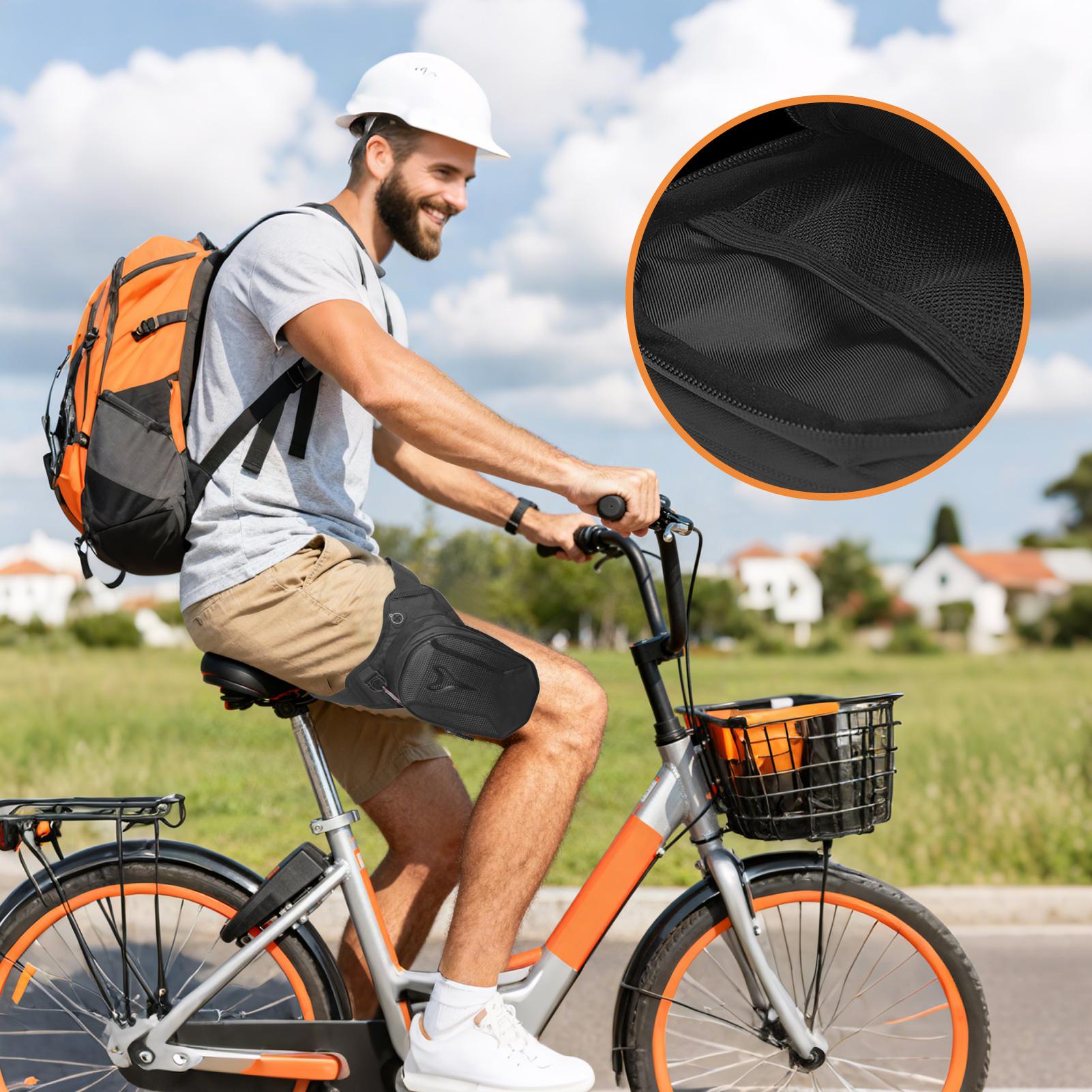 허벅지 가방 오토바이 방수 사이클링 허리 파우치 로드  - Cycling Commute 리뷰 및 가격