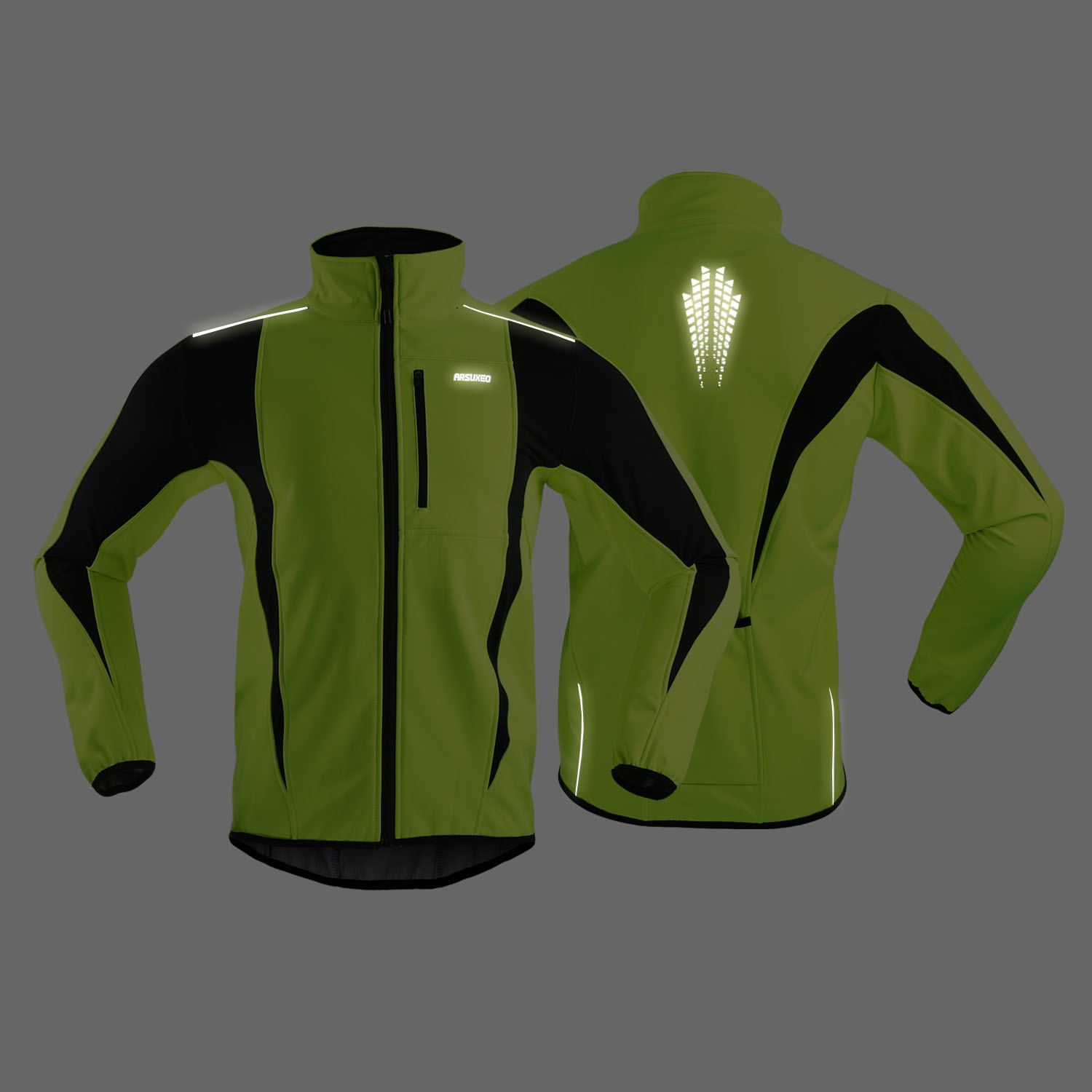 ARSUXEO 남성용 겨울 사이클링 자켓 열 양털 So - Cycling Commuter Jacket 리뷰 및 가격