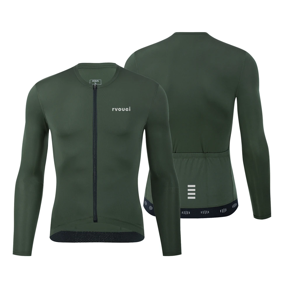 Rvouei 용수철 하이 엔드 사이클링 저지, 긴 소매 - Cycling Commuter Jacket 리뷰 및 가격