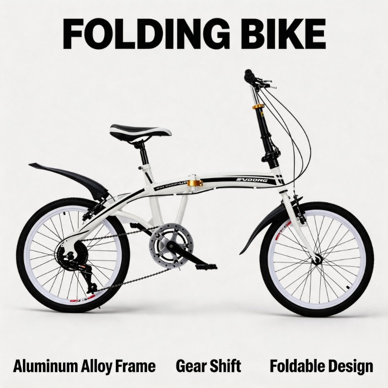 20인치 접이식 자전거 - 컴팩트하고 휴대하기 쉬운 경 - Commuter Biking 리뷰 및 가격