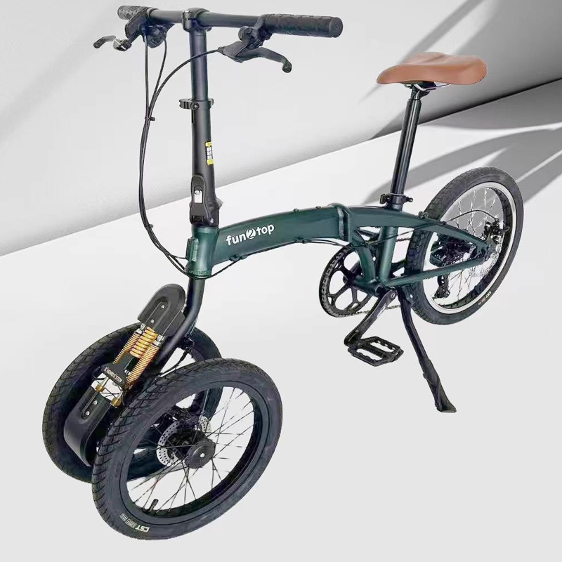 20/16인치 듀얼 프론트 휠 접이식 자전거 / 역삼륜 - Commuter Biking 리뷰 및 가격