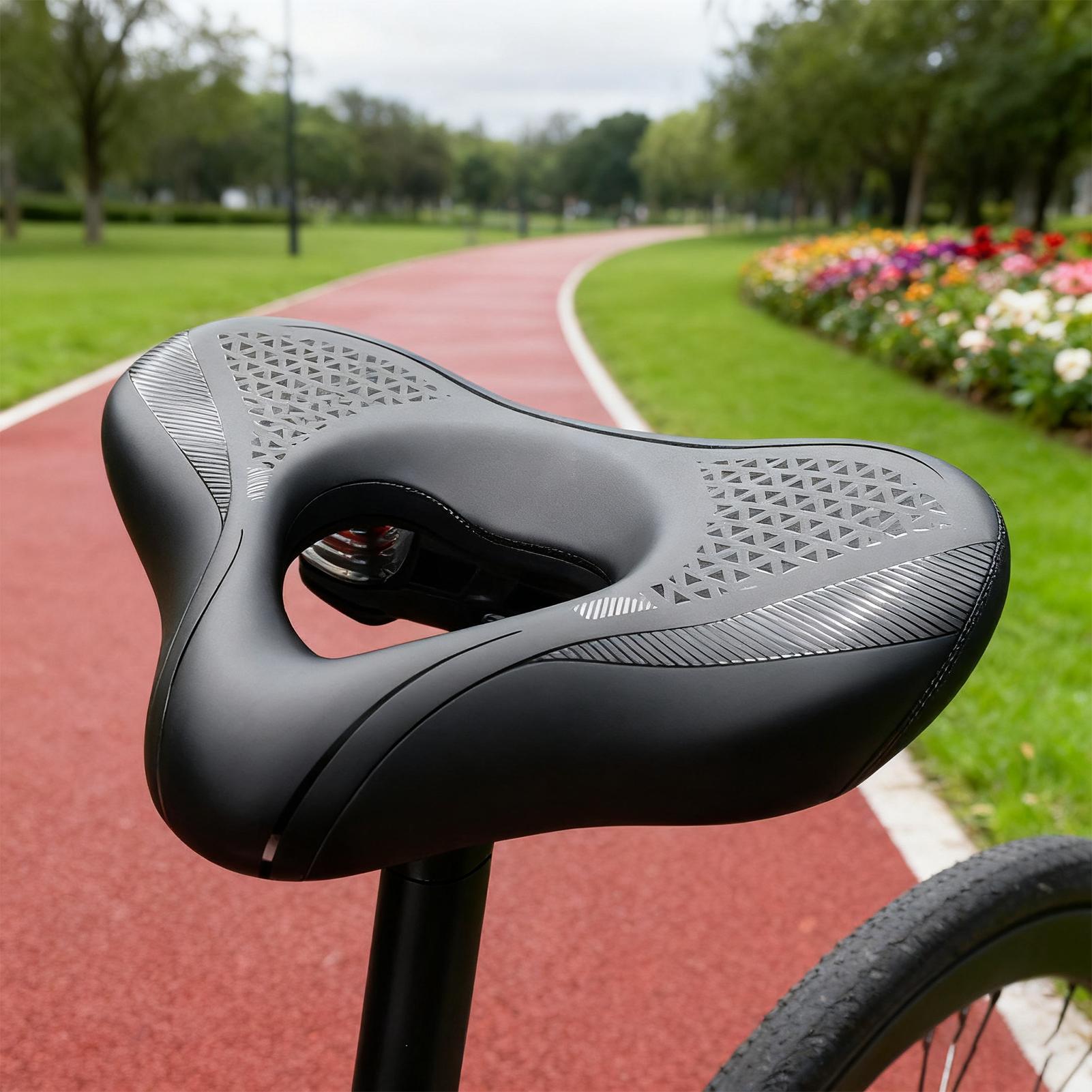 자전거 시트 패드 충격 흡수 전천후 중공형 자전거 시트 - Cycling Commute Distance 리뷰 및 가격
